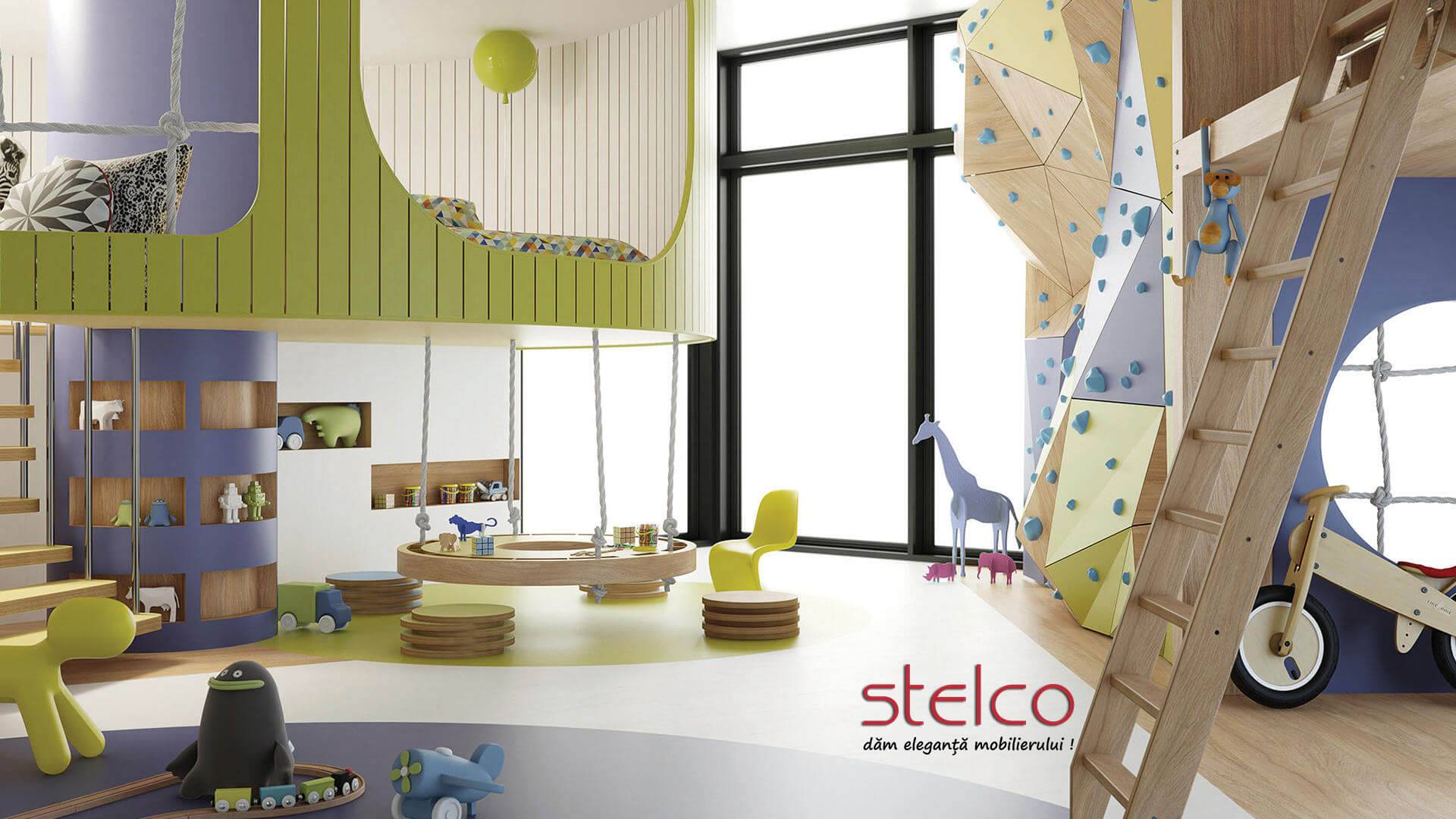 Mobilier Stelco – dormitor copii modern