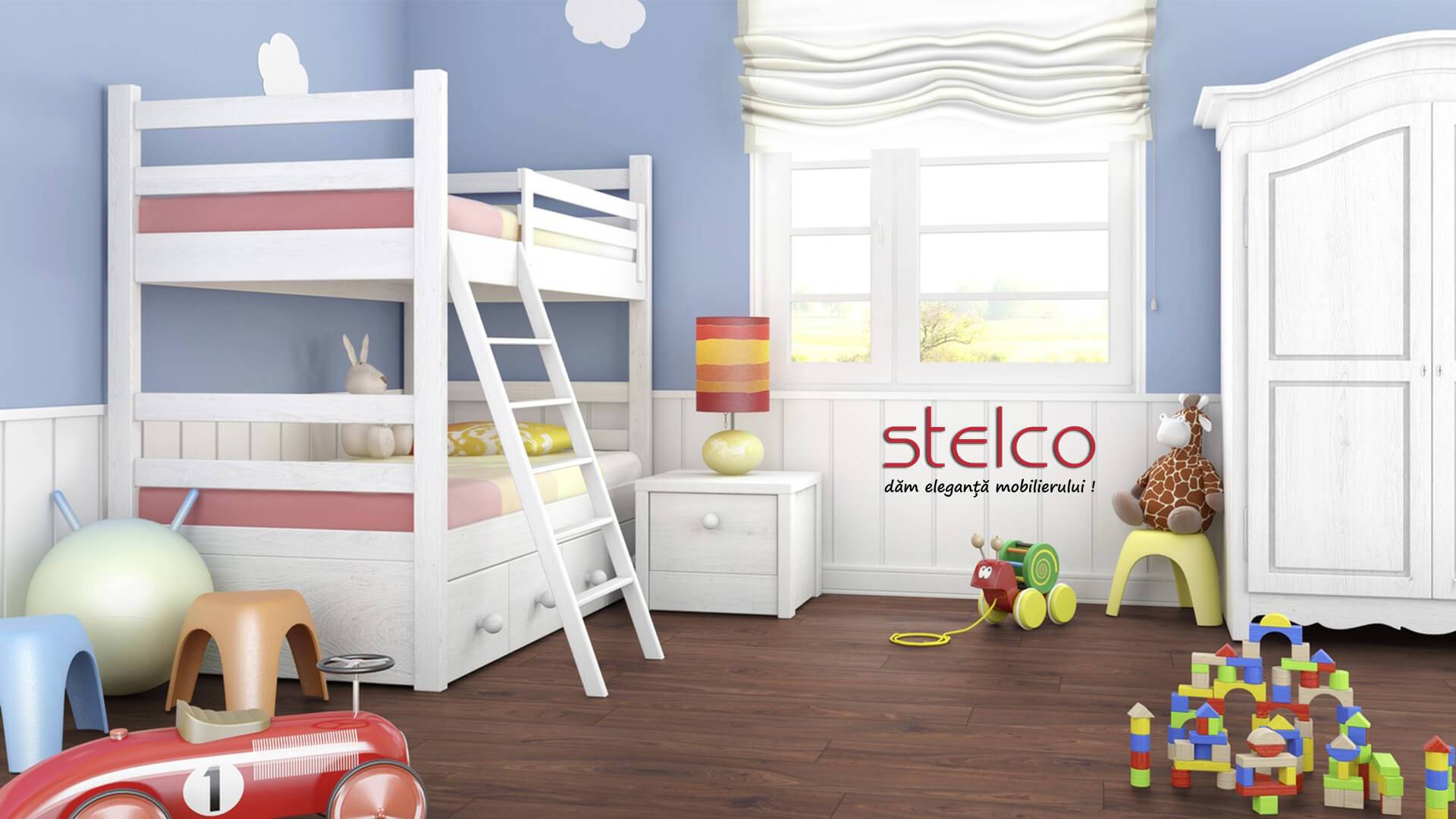Mobilier Stelco – dormitor copii modern